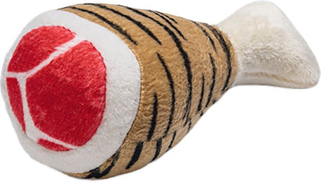 Karlie Plüschspielzeug Tigerkeule für Hunde – Bild 1 von 6
