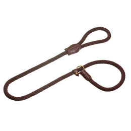 Produktbild von Karlie Ranger Easy Hundeleine aus Baumwolle braun 165 cm