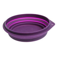 Produktbild von Karlie Reisenapf aus Silikon faltbar Lila 1000 ml - 1 l
