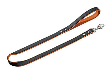 Karlie Rodeo Hundeleine aus Kunstleder Schwarz-Braun 100 cm - 100 cm – Bild 1 von 3