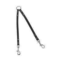 Produktbild von Karlie Rondo Doppelleine aus Leder in Schwarz XS / S
