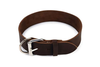 Karlie Rondo Halsband aus Leder mit Zugentlastung Braun Größe M – Bild 1 von 5
