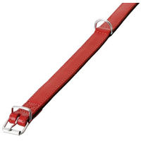 Produktbild von Karlie Rondo Halsband aus Leder Rot Größe L 42 cm 18 mm