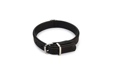 Karlie Rondo Halsband aus Leder schwarz Größe S wasserabweisend – Bild 1 von 4