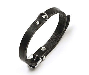 Karlie RONDO Halsband genietet Schwarz 18 mm 47 cm – Bild 1 von 1