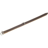 Produktbild von Karlie Rondo Hundehalsband aus Kunstleder Braun Grösse XXXL 32 mm 70 cm