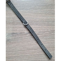Produktbild von Karlie Rondo Hundehalsband aus Leder in Schwarz Grösse XS
