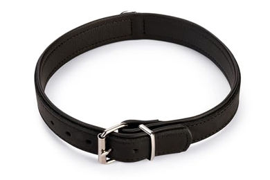 Karlie Rondo Hundehalsband aus Leder Schwarz 62 x 3,2 cm – Bild 1 von 2
