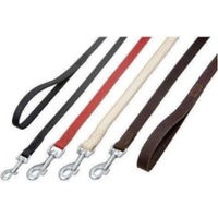 Produktbild von Karlie Rondo Hundeleine aus Leder in Rot, 160 cm