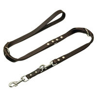 Produktbild von Karlie Rondo Leder Führleine Braun 240 cm 18 mm