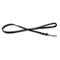 Produktbild von Karlie Rondo Leder Führleine genietet Schwarz Größe L - 100 cm