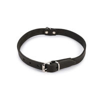 Produktbild von Karlie Rondo Lederhalsband für Hunde Schwarz Größe L