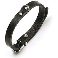 Produktbild von Karlie RONDO Lederhalsband genietet Schwarz 10 mm 32 cm