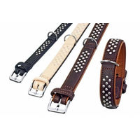 Produktbild von Karlie Rondo Lederhalsband mit Ziernieten und Nähten