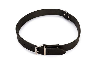 Karlie Rondo Lederhalsband Schwarz XL – Bild 1 von 5
