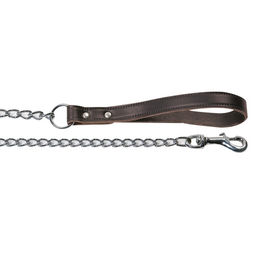 Karlie Rondo Lederleine für Hunde braun 100 cm - 100 cm – Bild 1 von 1
