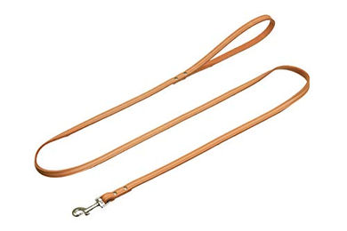 Karlie Rondo Lederleine genietet Natur 100 cm - 100 cm – Bild 1 von 1