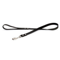 Produktbild von Karlie Rondo Lederleine genietet Schwarz Größe L 100 cm