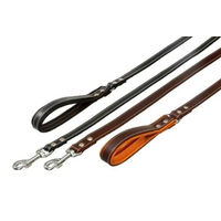 Produktbild von Karlie Rondo Softleine aus Buffalo-Leder für Hunde Braun 100cm x 16mm - 100 cm