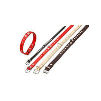 Produktbild von Karlie Rondo Square Halsband aus Leder braun 62 cm