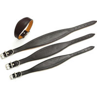 Produktbild von Karlie Rondo Windhundhalsband aus Leder Schwarz Größe L 45 cm x 55 mm