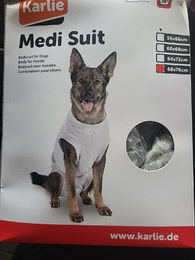 Karlie Safety Body Schutzanzug für Hunde Grau Größe XXL – Bild 1 von 3