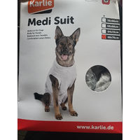 Produktbild von Karlie Safety Body Schutzanzug für Hunde Grau Größe XXL