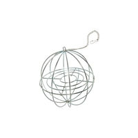 Produktbild von Karlie Salatball Nagerspielzeug aus Metall für Kleintiere Silber 9 cm Durchmesser