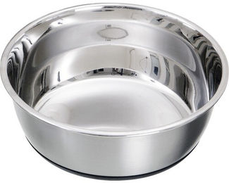 Karlie Selecta Hundenapf aus Edelstahl 1900 ml 20 cm Silber - 1900 ml – Bild 1 von 3