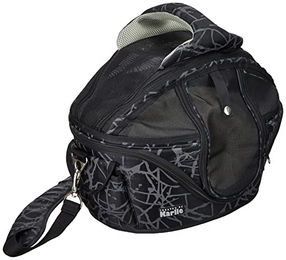 Karlie Shopper De Luxe Transportbox aus Nylon Schwarz Größe L – Bild 1 von 8