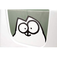 Produktbild von Karlie Simon's Cat Haubentoilette für Katzen aus Kunststoff in Grau Grün Weiß Größe L
