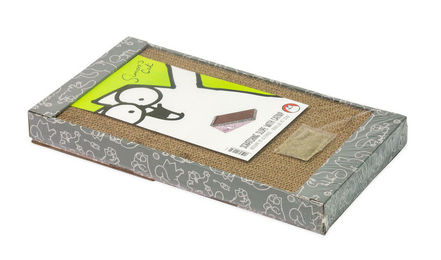 Karlie Simon's Cat Kratzrampe aus Pappe für Katzen zum Krallenwetzen in Grau – Bild 1 von 1