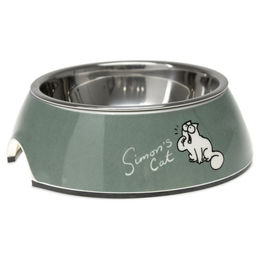 Karlie Simons Cat Katzennapf aus Edelstahl in Grün - 160 ml – Bild 1 von 12