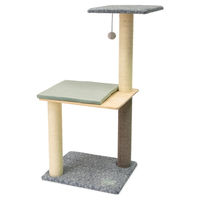 Produktbild von Karlie Simons Cat Kratzbaum für Katzen aus Sisal in Grau Größe L