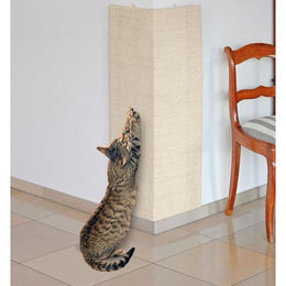 Produktbild von Karlie Sisal Kratzbrett als Eckenschoner und Möbelschutz Beige 100cm