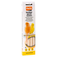 Produktbild von Karlie Sitzstange für Vögel aus Kunststoff in Braun und Beige - 3 Stk.