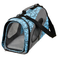 Produktbild von Karlie Smart Carry Bag Transportbox aus Nylon in Blau Größe S wasserabweisend