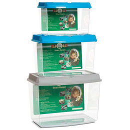 Produktbild von Karlie Smart Keeper Transportbox Hartschalen-Box aus Kunststoff Transparent Größe S 18x12x13cm