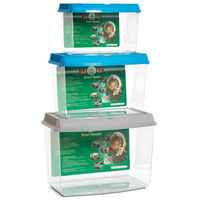 Produktbild von Karlie Smart Keeper Transportbox Hartschalen-Box aus Kunststoff Transparent Größe S 18x12x13cm