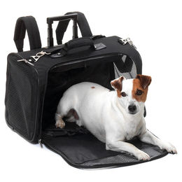 Produktbild von Karlie Smart Trolley Transportbox für kleine Hunde in Schwarz