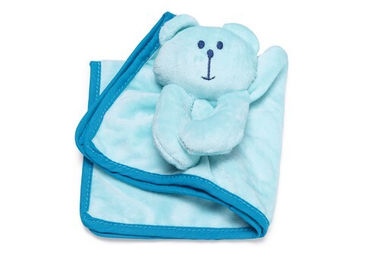 Karlie Snooze Bär Welpenspielzeug Plüsch Hundedecke Blau Größe L – Bild 1 von 5