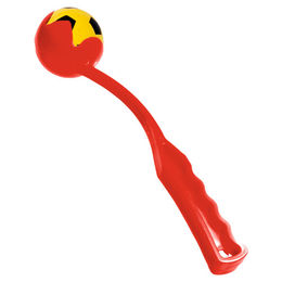 Karlie Softball Launcher Wurfspielzeug aus Kunststoff Orange 32 cm – Bild 1 von 3