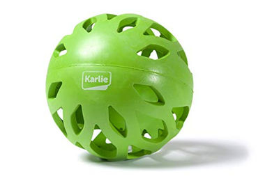 Karlie Spielball aus Kokoskautschuk mit Drahtgeflecht Grün Größe L - 1 Stk. – Bild 1 von 3
