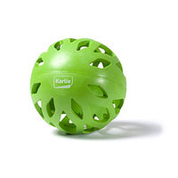 Produktbild von Karlie Spielball aus Kokoskautschuk mit Drahtgeflecht Grün Größe L - 1 Stk.