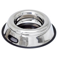 Produktbild von Karlie Spritzschutznapf aus Edelstahl in Silber - 1,8 l