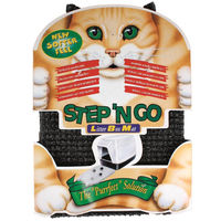 Produktbild von Karlie STEP N GO Vorlegematte für Katzentoiletten aus Polyester Grau