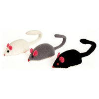 Produktbild von Karlie Super Speedy Aufziehmaus Spielzeug für Katzen aus Fleece in Bunt
