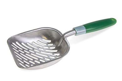 Karlie Swifty Scoop Katzenstreuschaufel aus Aluminium in Grün Größe L - 1 Stk. – Bild 1 von 9