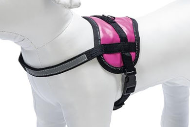 Karlie Teeny Weeny Hundegeschirr Mini Nylon Pink Größe S für Welpen – Bild 1 von 3