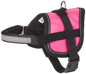 Karlie Teeny Weeny Hundegeschirr XS Pink aus Nylon mit 15 mm Breite und 31-40 cm Brustumfang - 1 Stk. – Bild 1 von 3